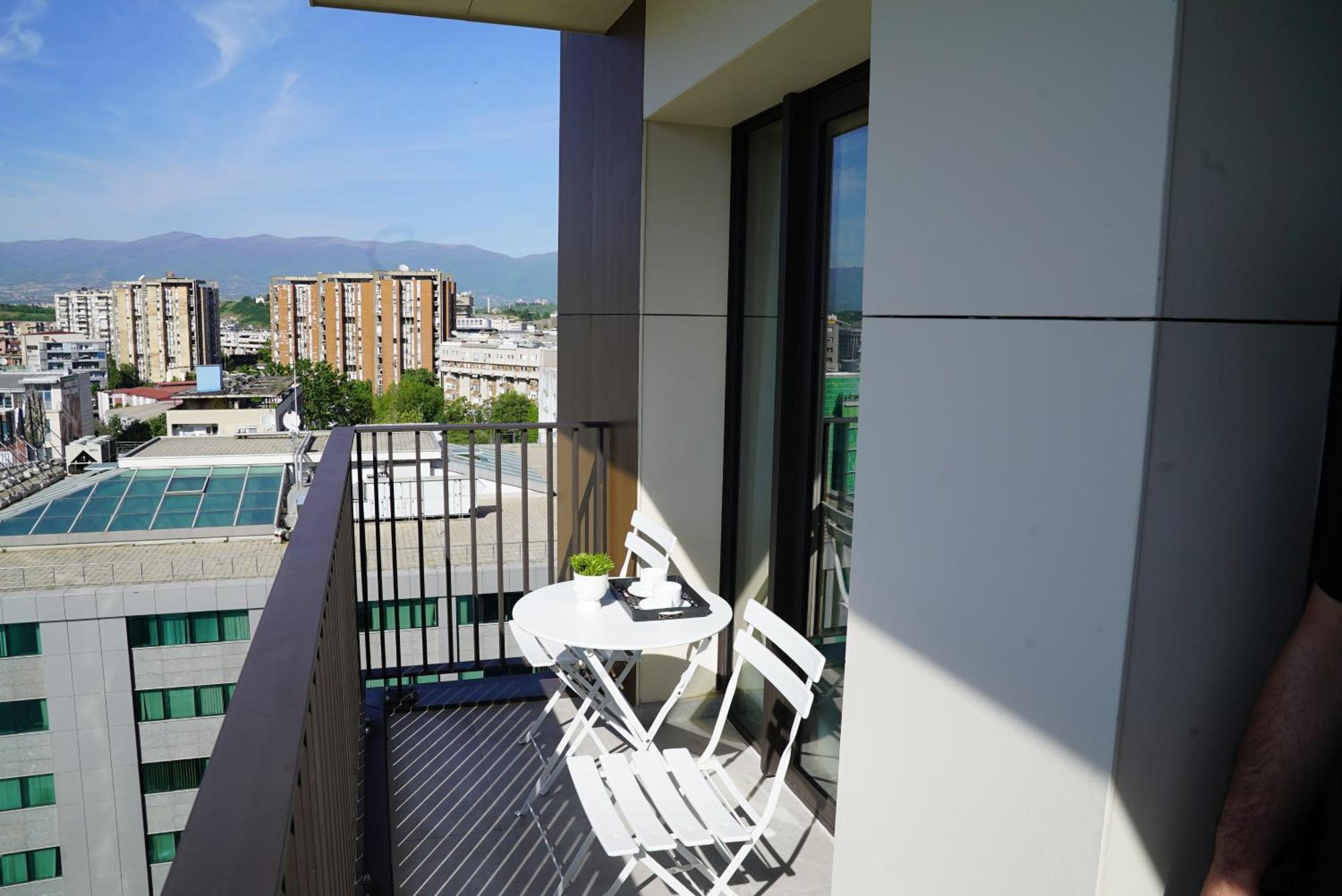 Diamond 72 Apartment , Skopje City - Center, Diamond Residences, Free Parking Exteriör bild